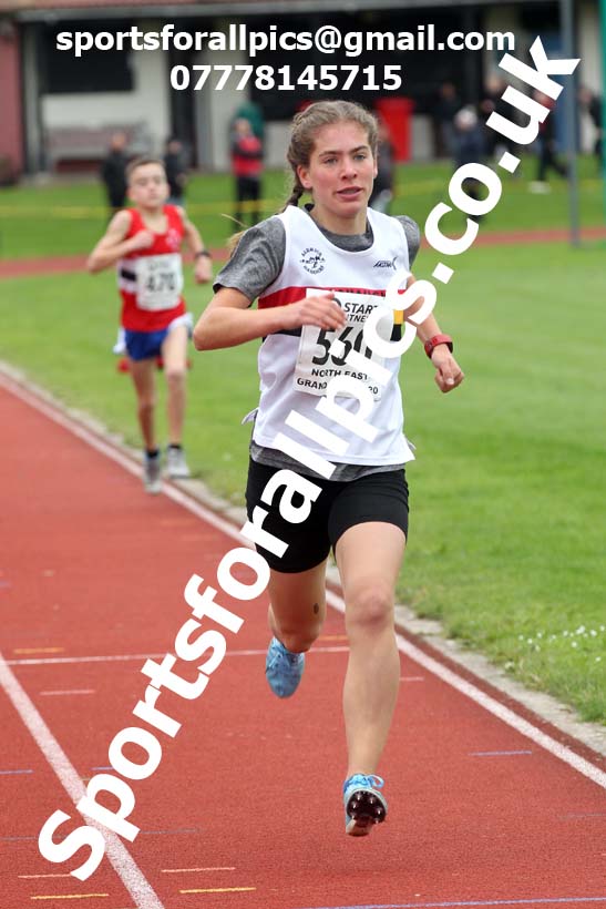 800 metres, NECAA Open Meeting, Morpeth, Sunday, September 27th. David T. Hewitson/Sports for All Pics